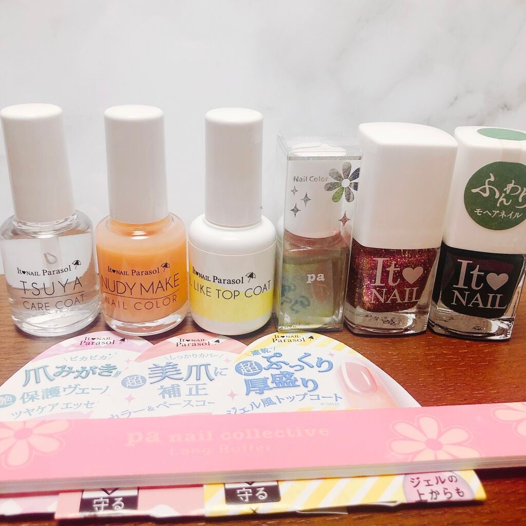 イットネイル パラソル ジェルライクトップコート/It NAIL/ネイルトップコートを使ったクチコミ(2枚目)