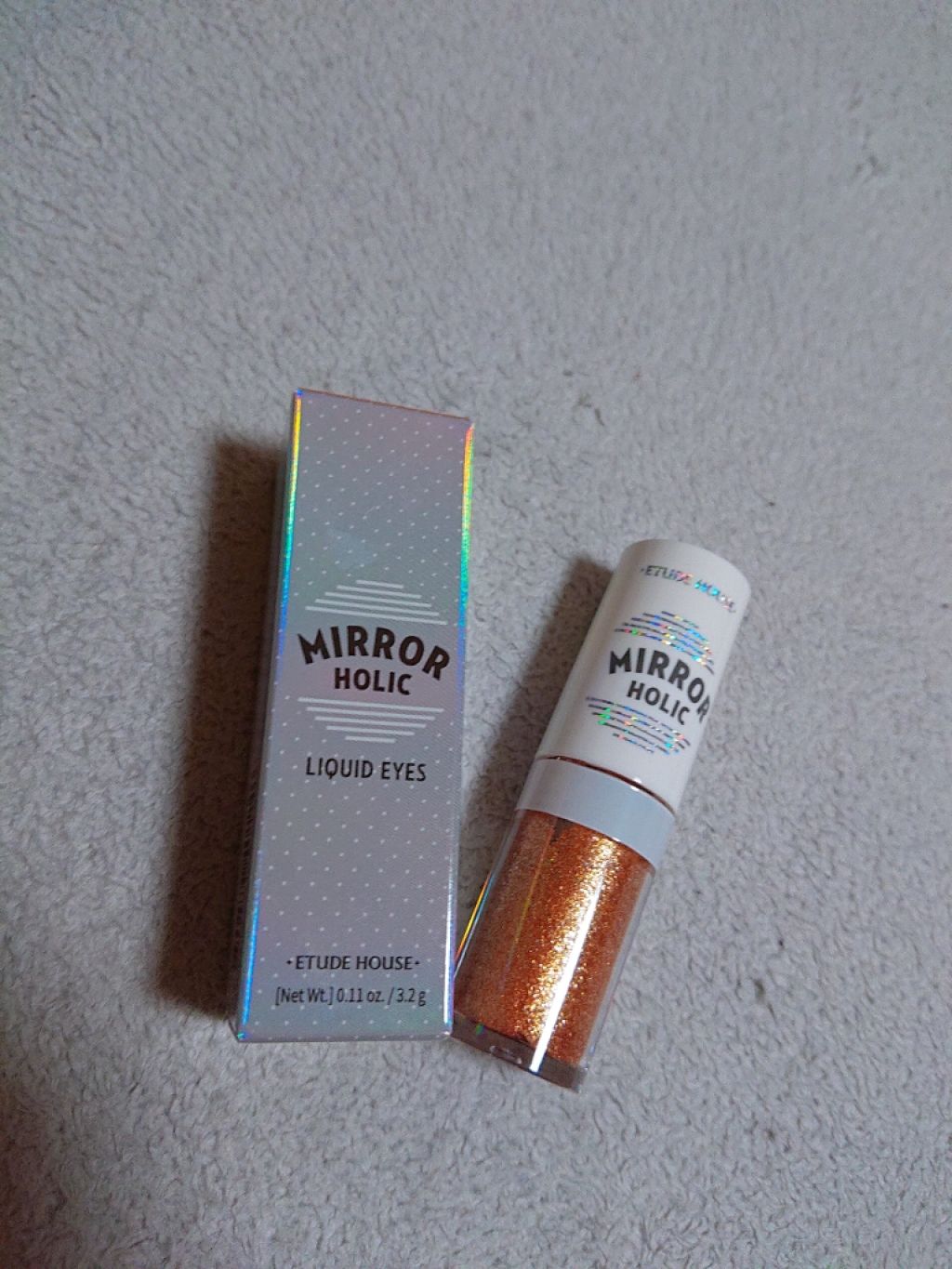 ミラーホリック リキッドアイズ/ETUDE/リキッドアイシャドウを使ったクチコミ（3枚目）