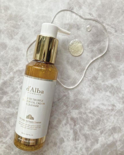 ホワイトトリュフリターンオイルクリームクレンザー/ダルバ/クレンジングを使ったクチコミ(2枚目)