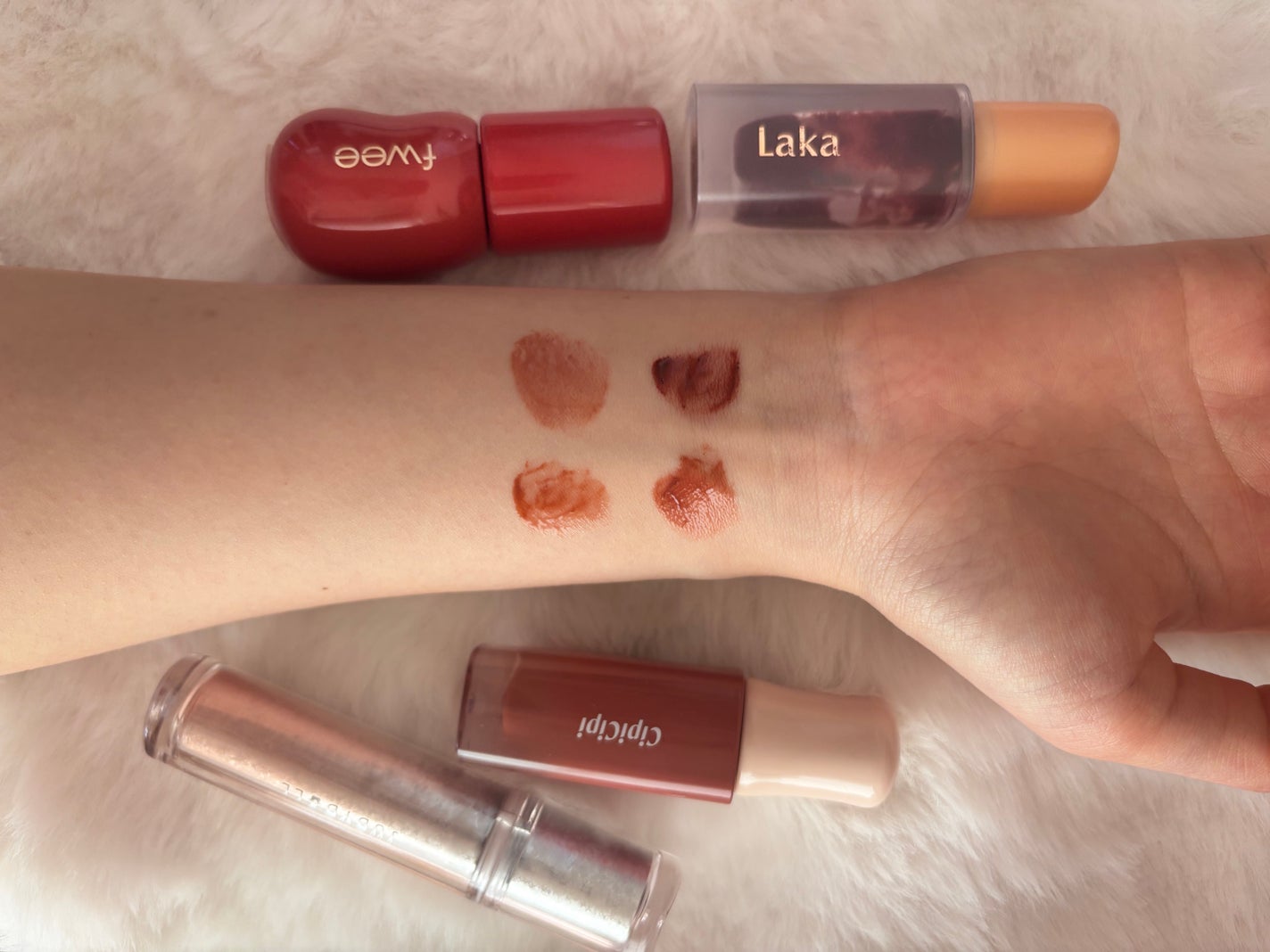フルーティーグラムティント/Laka/リップティントを使ったクチコミ(1枚目)
