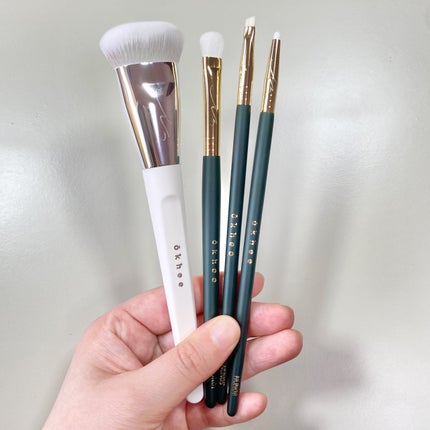 okhee 白玉ファンデーションブラシ/SOOA DOR/メイクブラシを使ったクチコミ(7枚目)