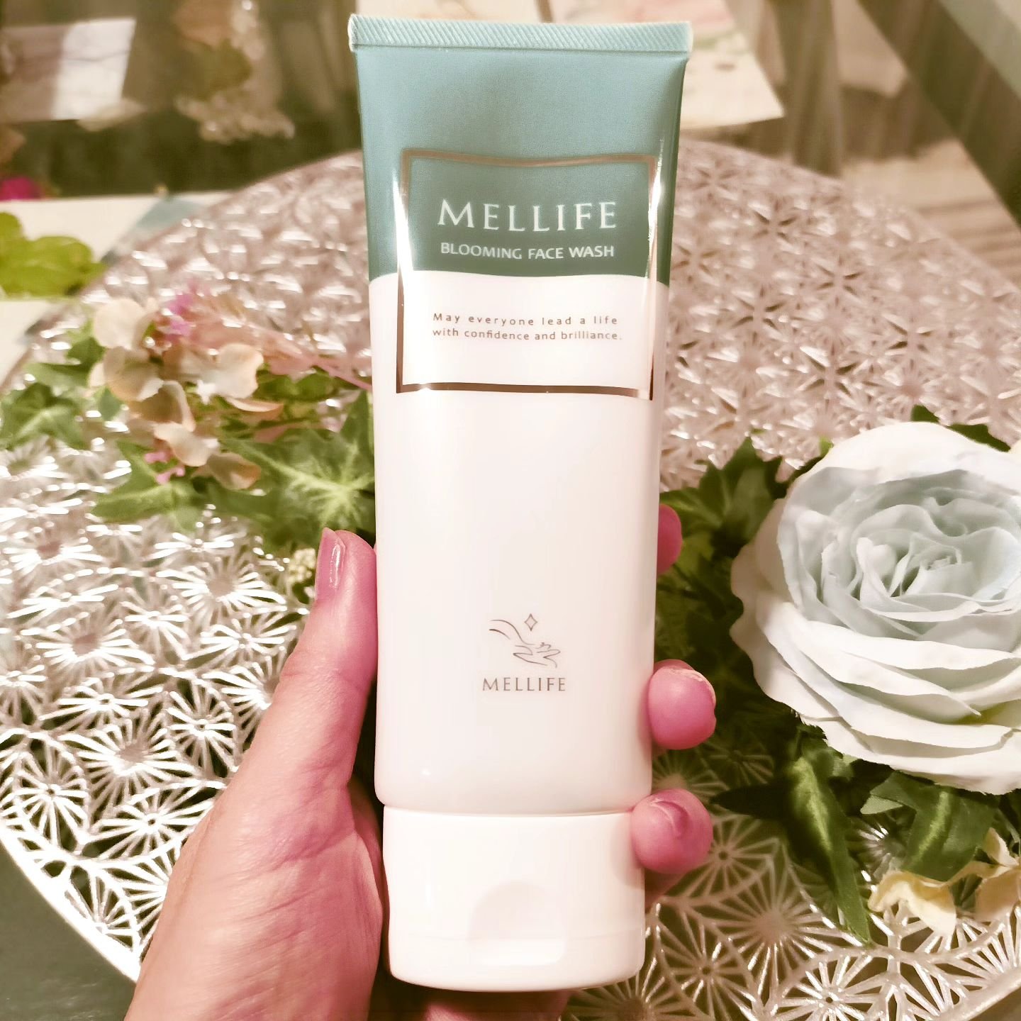 ブルーミングフェイスウォッシュ/MELLIFE/その他洗顔料を使ったクチコミ（2枚目）