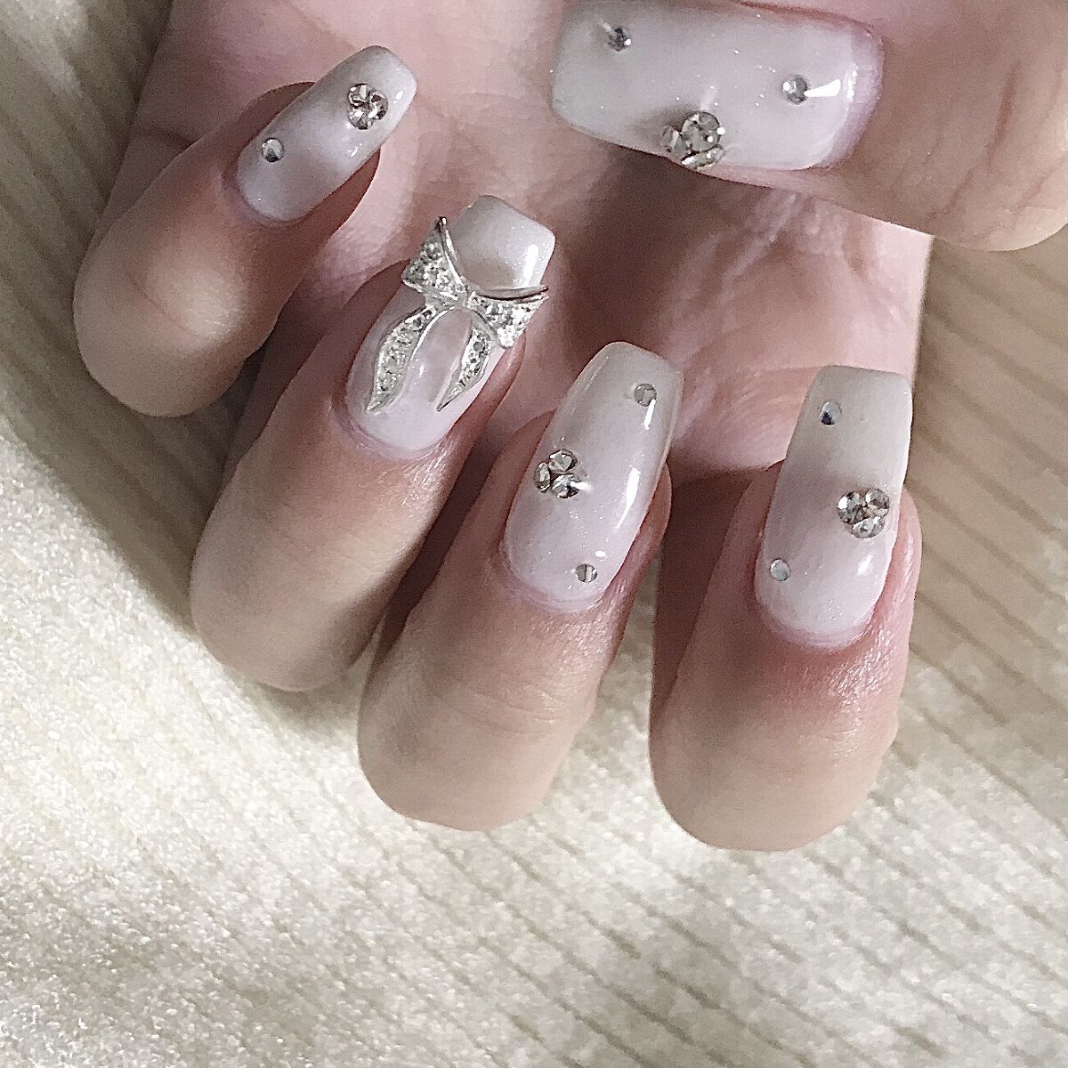 マグネットジェル 04サターン（ギャラクシーシリーズ）/NAILTOWN/ジェルネイルを使ったクチコミ（1枚目）