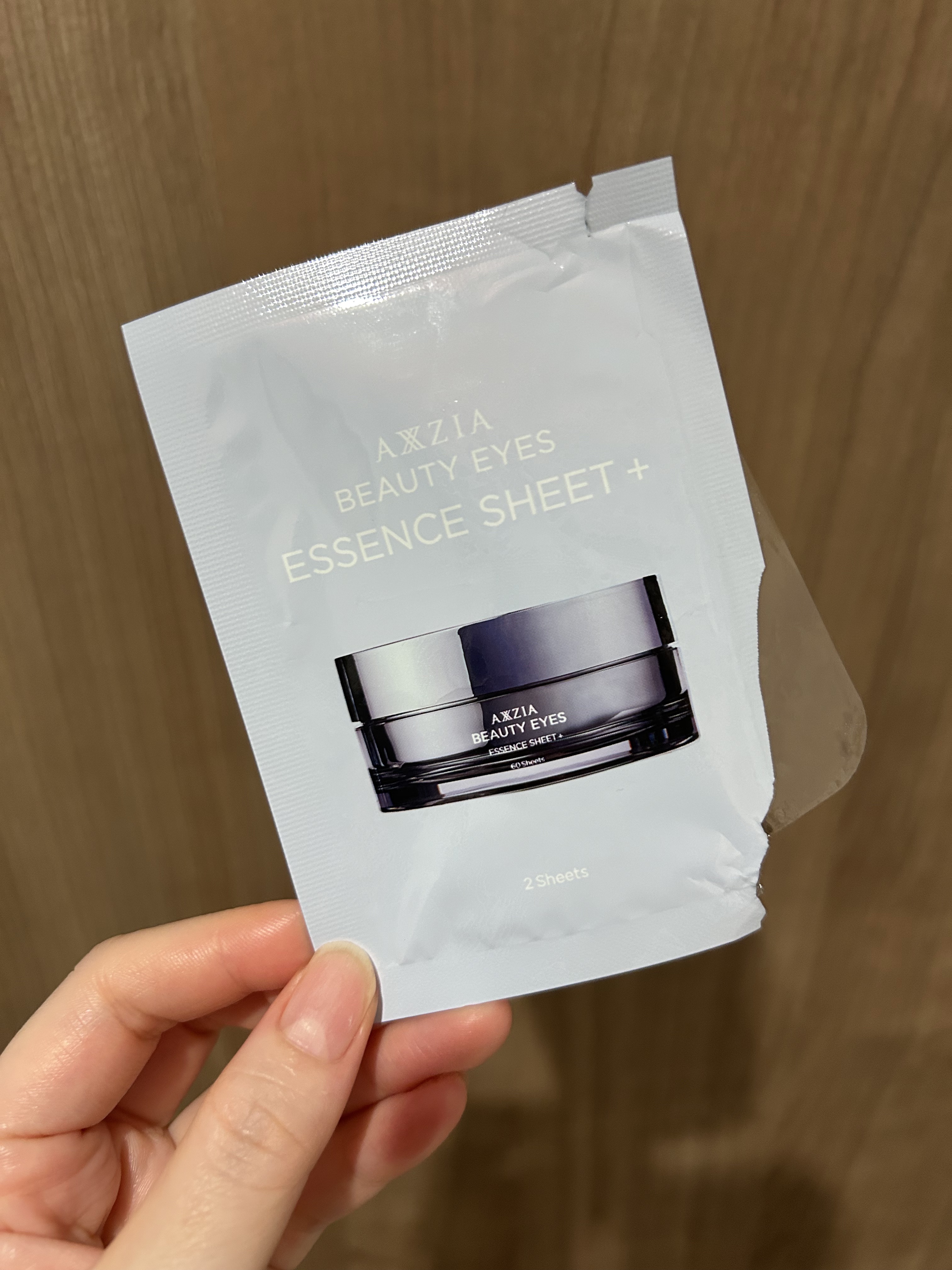 ビューティーアイズ エッセンスシート プラス/AXXZIA/アイケア・アイクリームを使ったクチコミ（1枚目）