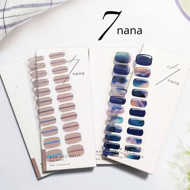 7nana ハンド ジェルネイルシール 2022 Summer コレクションのクチコミ「購入品📦

7nana
　023 ode✕2
　024 obsessed✕2

odeは過去一.....」（1枚目）