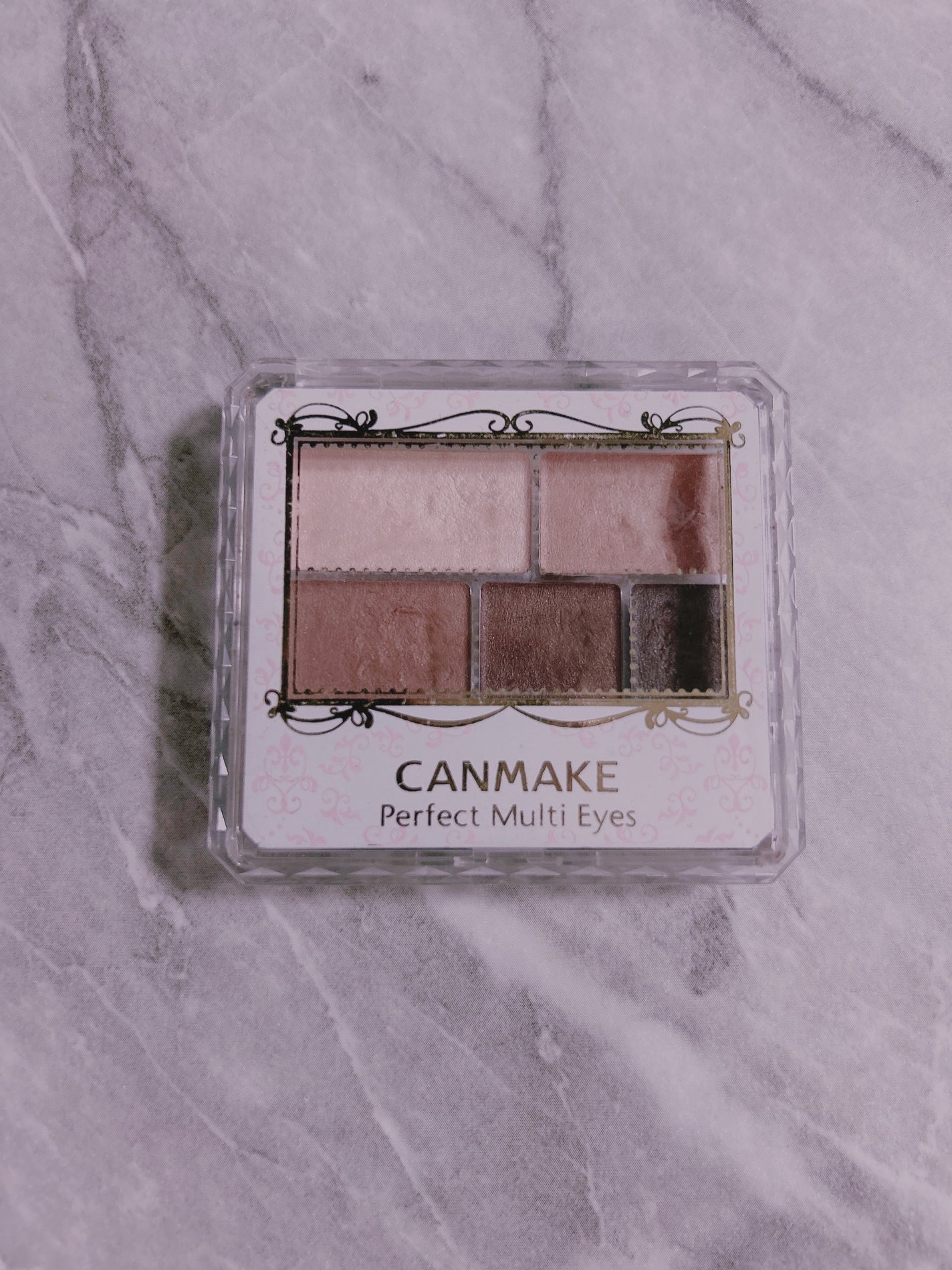 パーフェクトマルチアイズ/キャンメイク/アイシャドウパレットを使ったクチコミ(1枚目)