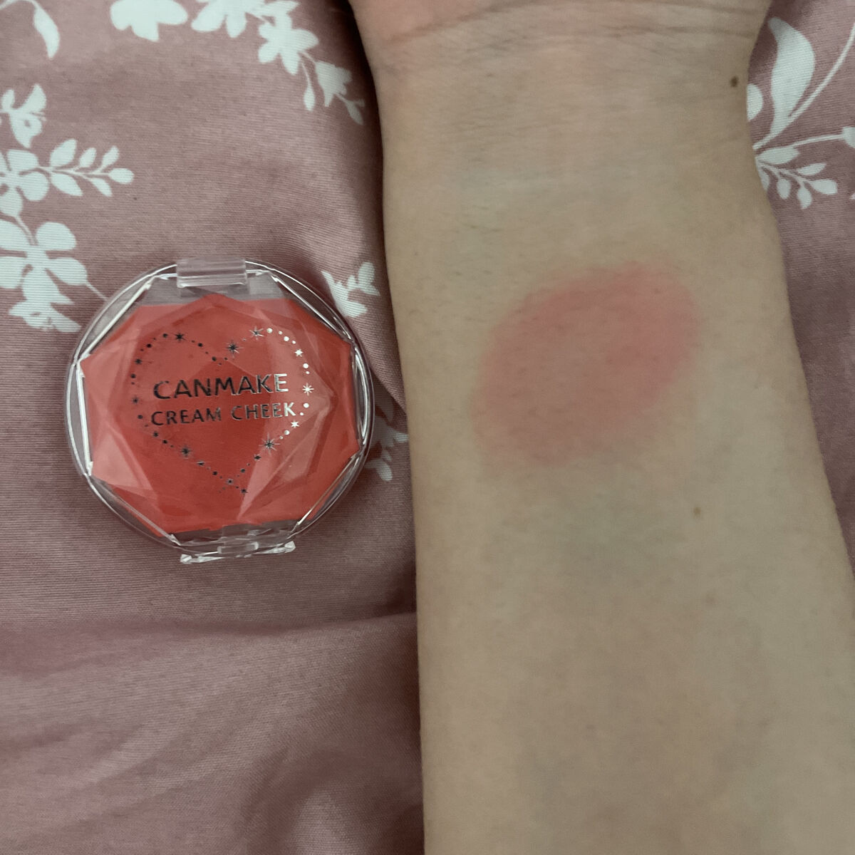 クリームチーク（クリアタイプ） CL05 クリアハピネス/キャンメイク/ジェル・クリームチークを使ったクチコミ（1枚目）