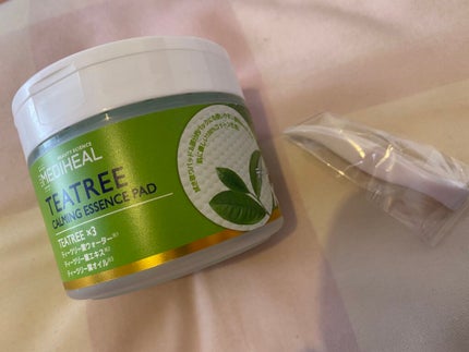 ティーツリーカーミングエッセンスパッド/MEDIHEAL/トナーパッドを使ったクチコミ(2枚目)