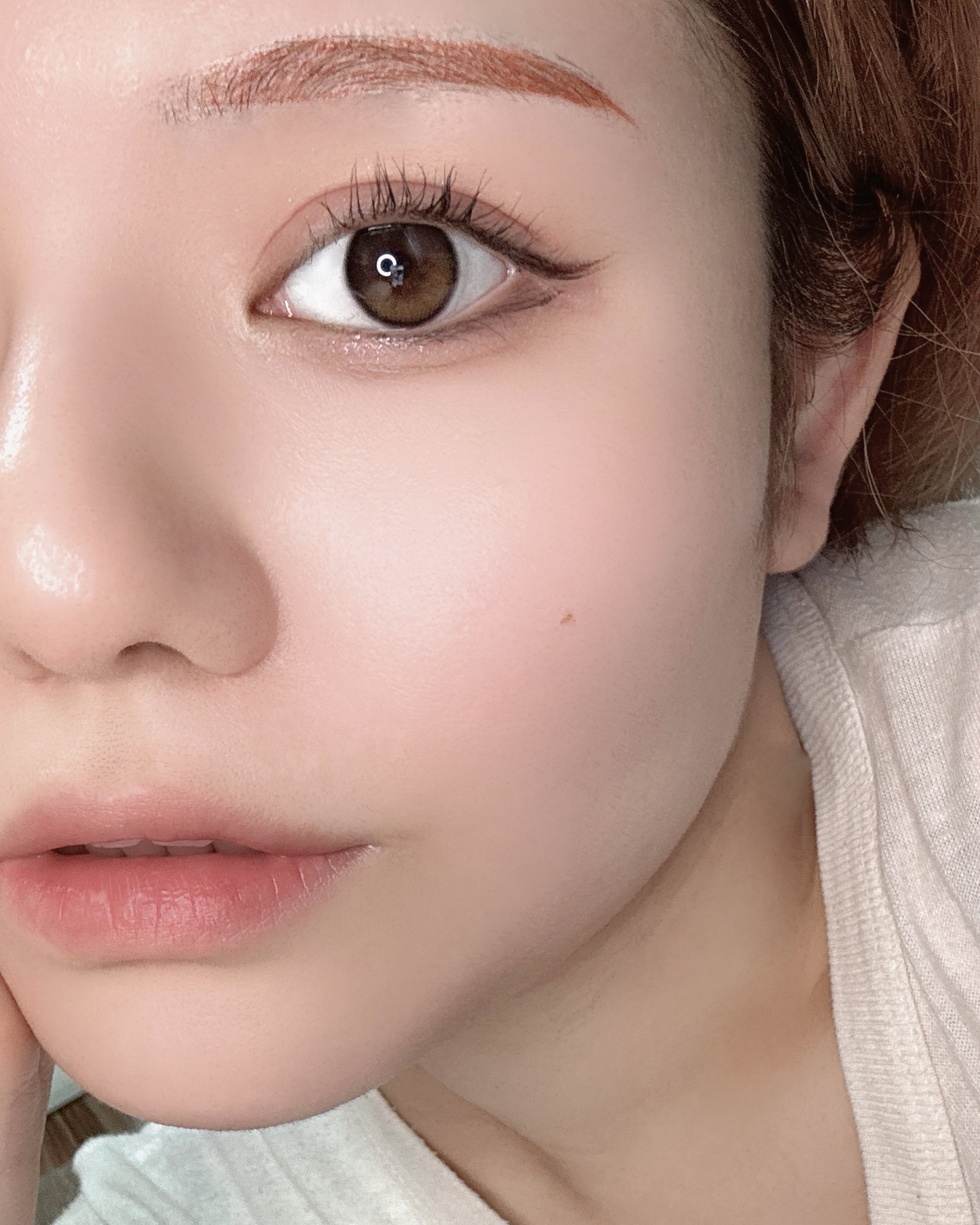 Glowy 1day/OLENS/ワンデー（１DAY）カラコンを使ったクチコミ（3枚目）