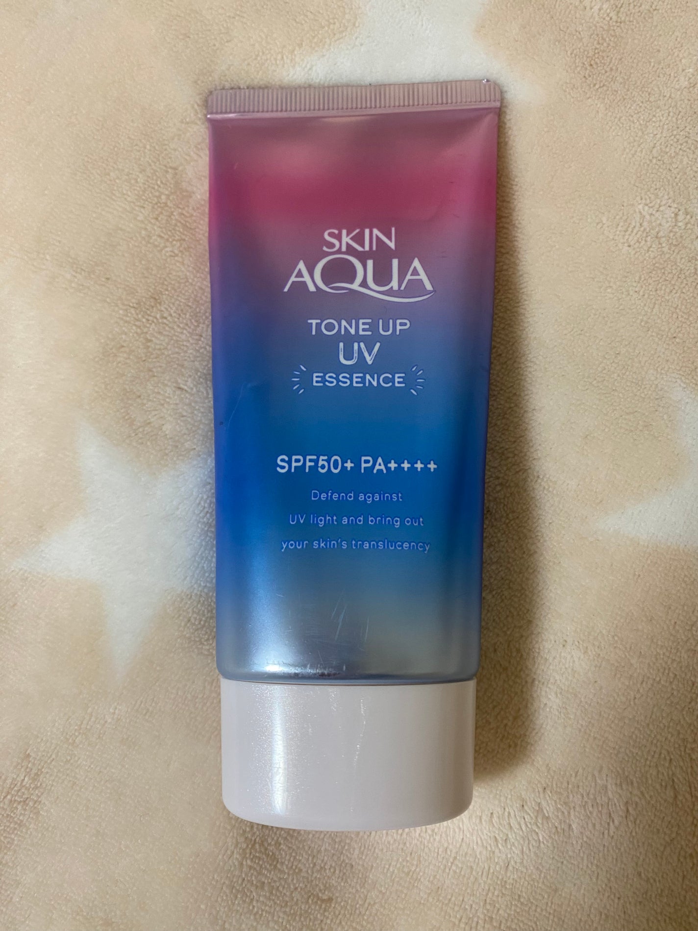 スキンアクア トーンアップUVエッセンス/スキンアクア/日焼け止めクリームを使ったクチコミ(1枚目)