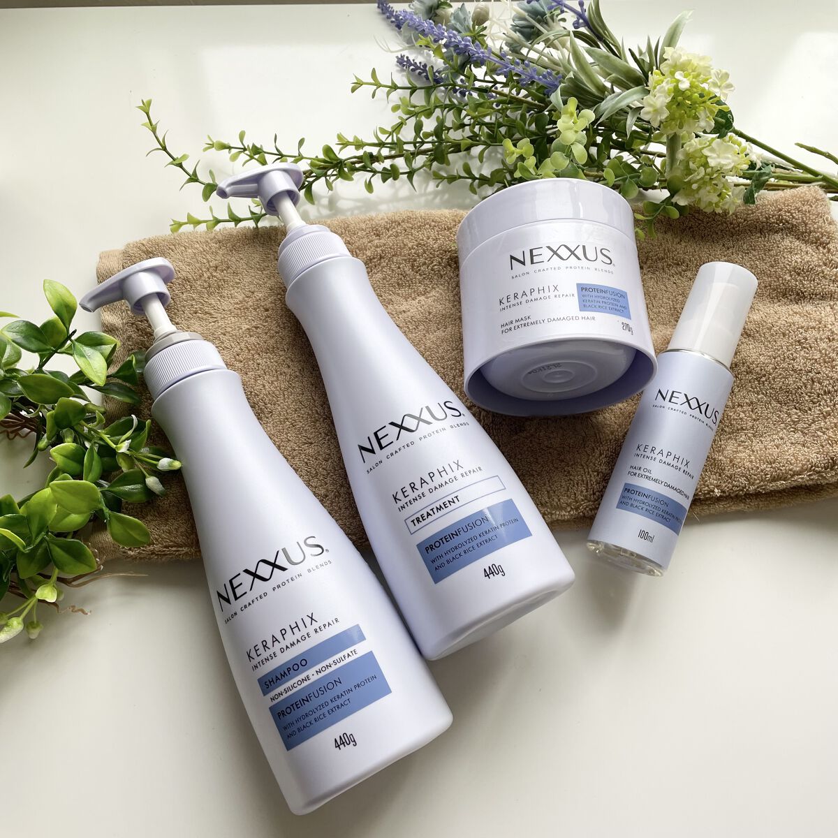 ネクサス インテンスダメージリペアヘアマスク/NEXXUS(ネクサス)/ヘアマスク・ヘアパックを使ったクチコミ（3枚目）