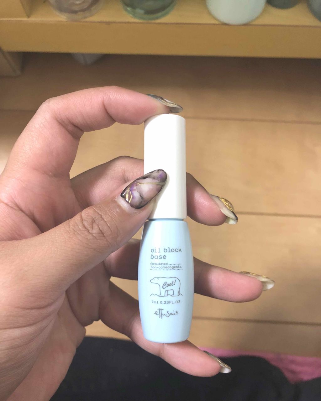 オイルブロックベース クール/ettusais/化粧下地を使ったクチコミ（1枚目）