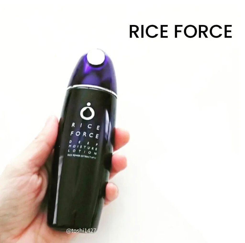ディープモイスチュアローション/ライスフォース/化粧水を使ったクチコミ(1枚目)