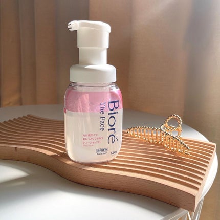 ビオレ ザフェイス 泡洗顔料 ディープモイスト/ビオレ/泡洗顔を使ったクチコミ(1枚目)