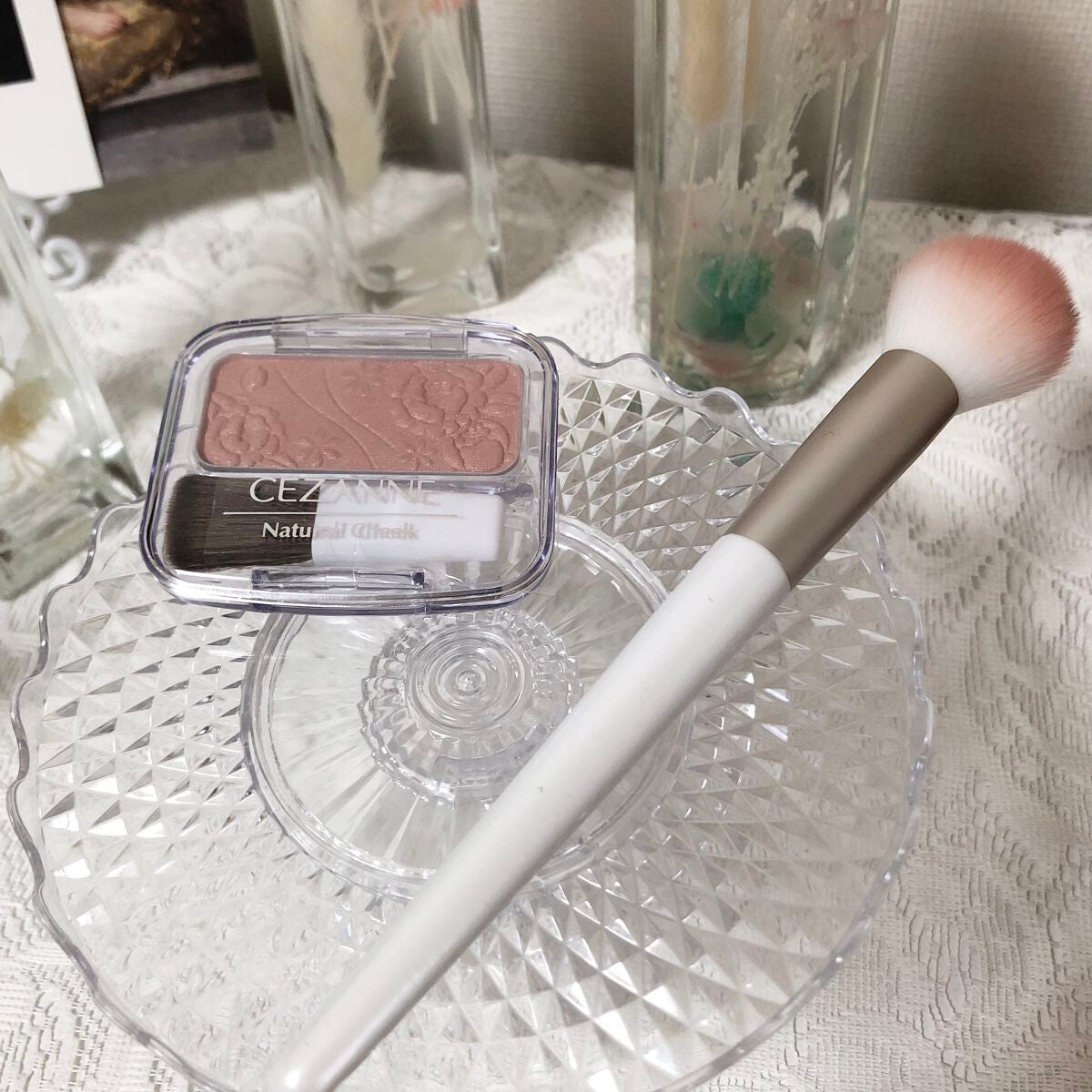 ナチュラル チークN/CEZANNE/パウダーチークを使ったクチコミ(1枚目)
