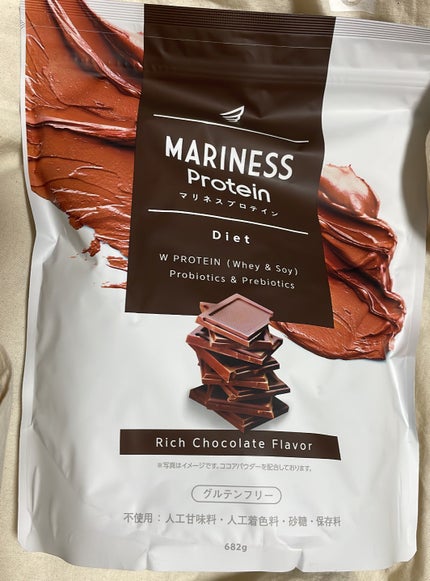 マリネスプロテイン(リッチチョコレートフレーバー)/mariness/その他プロテインを使ったクチコミ(1枚目)