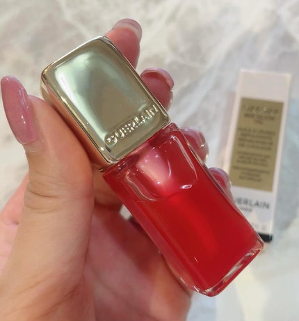 キスキス ビー グロウ オイル/GUERLAIN/リップグロスを使ったクチコミ(1枚目)