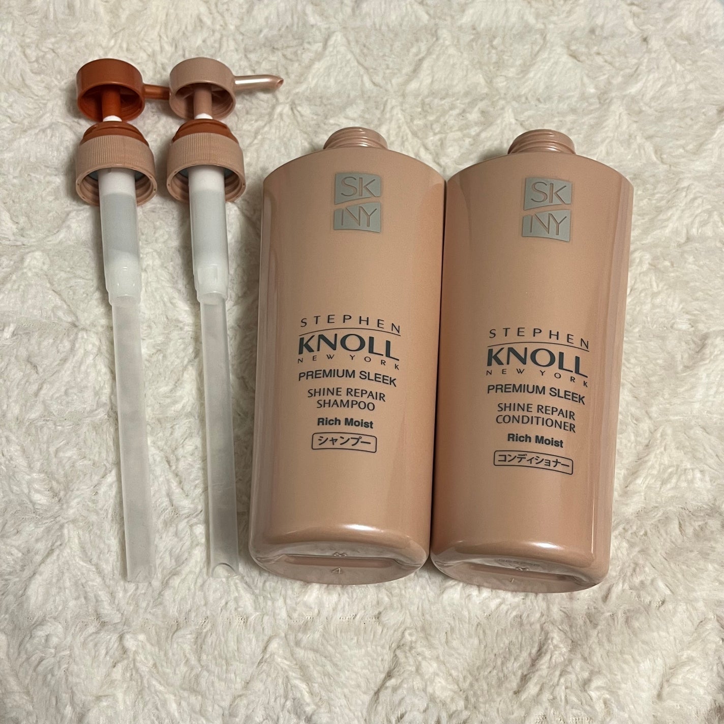 プレミアムスリーク シャインリペア シャンプー リッチモイスト/スティーブンノル ニューヨーク/市販シャンプーを使ったクチコミ(1枚目)