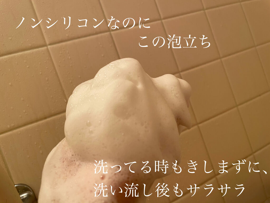 オーガニックスパークリングシャンプー/b.ris/市販シャンプーを使ったクチコミ（3枚目）