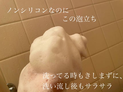 オーガニックスパークリングシャンプー/b.ris/市販シャンプーを使ったクチコミ(3枚目)