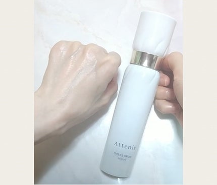 ドレススノー ローション【医薬部外品】 /アテニア/化粧水を使ったクチコミ(5枚目)