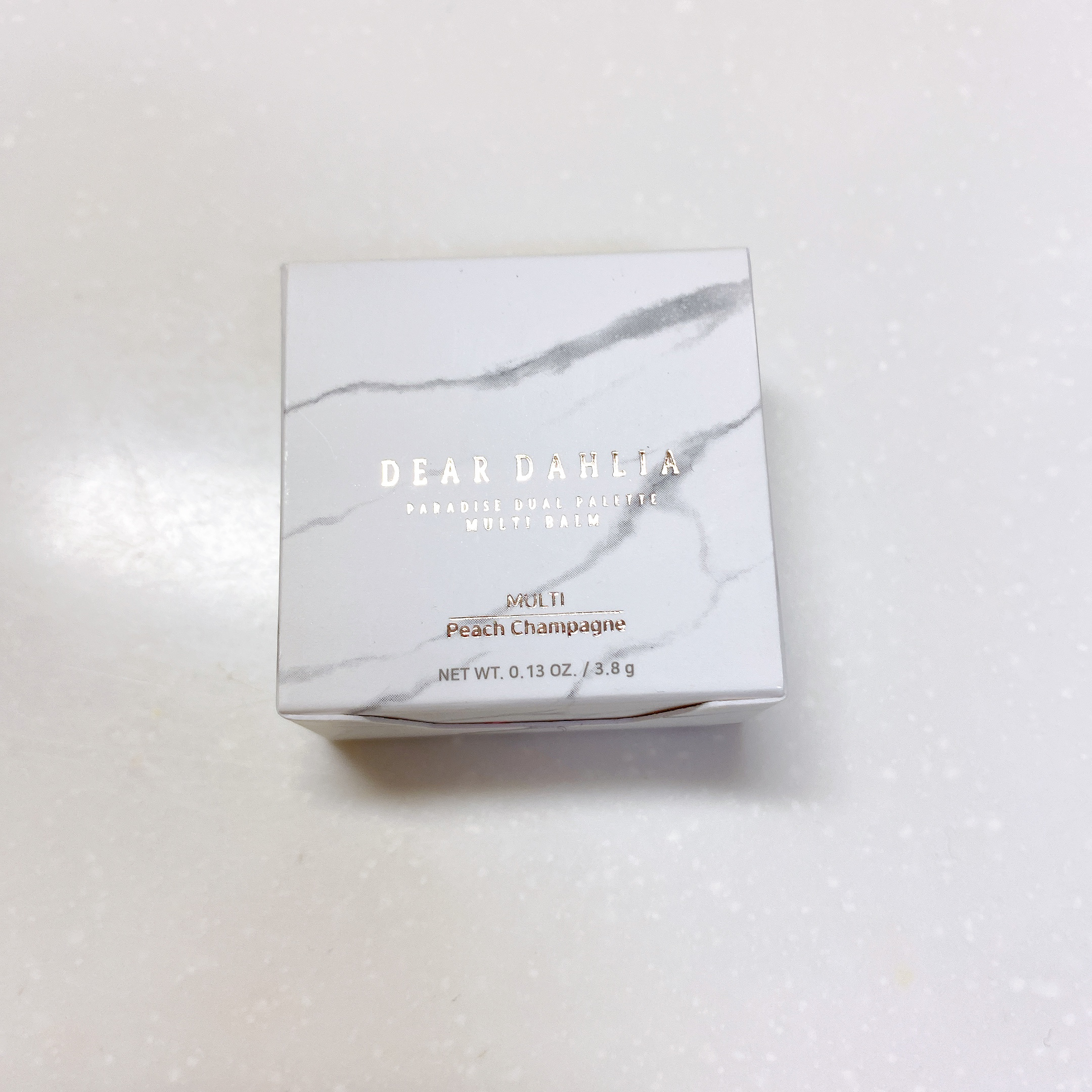 パラダイス デュアルパレット ピーチシャンパン/DEAR DAHLIA/マルチパレットを使ったクチコミ（2枚目）