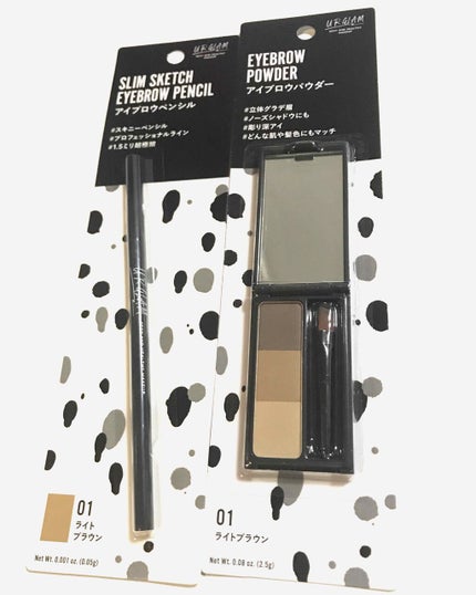 UR GLAM EYEBROW POWDER/U R GLAM/パウダーアイブロウを使ったクチコミ(1枚目)