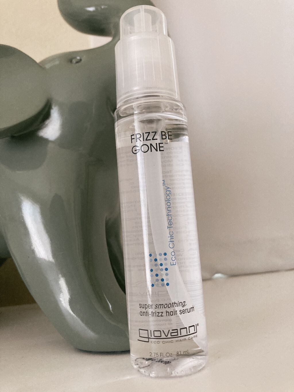 フリッズビーゴーン スムージング ヘアセラム/giovanni/ヘアオイルを使ったクチコミ(1枚目)