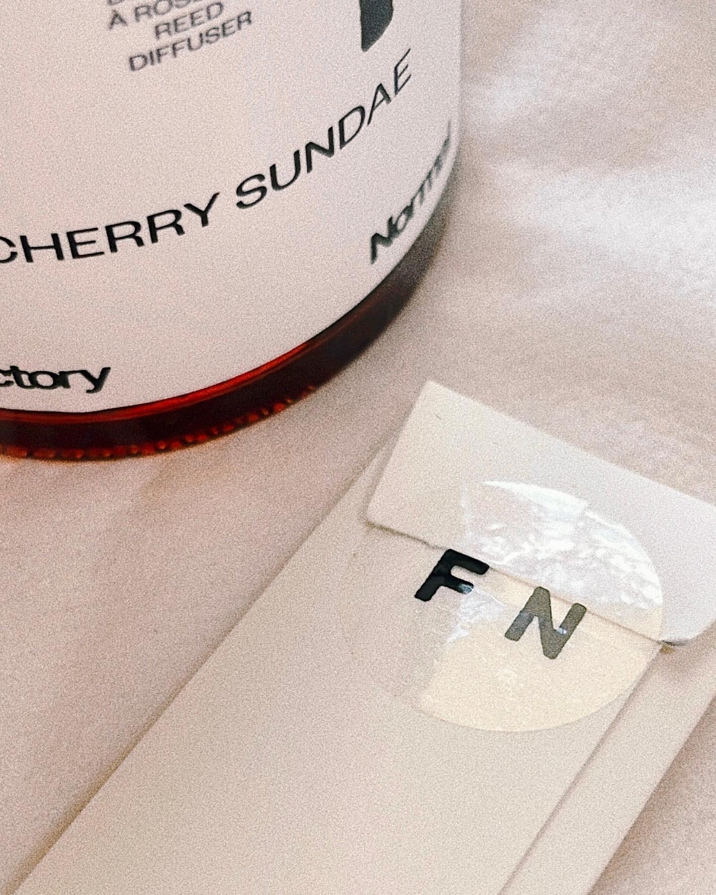 ディフューザー - CHERRY SUNDAE/Factory Normal/ルームフレグランスを使ったクチコミ(4枚目)