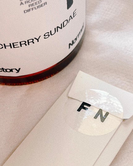 ディフューザー - CHERRY SUNDAE/Factory Normal/ルームフレグランスを使ったクチコミ(4枚目)