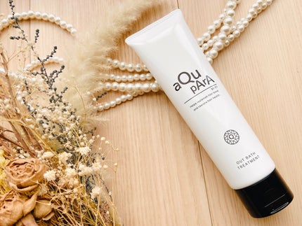 アキュパラ アウトバストリートメントのクチコミ「※コエタスのモニターキャンペーンでいただいた、アウトバストリートメント aQu pArA bt.....」(2枚目)