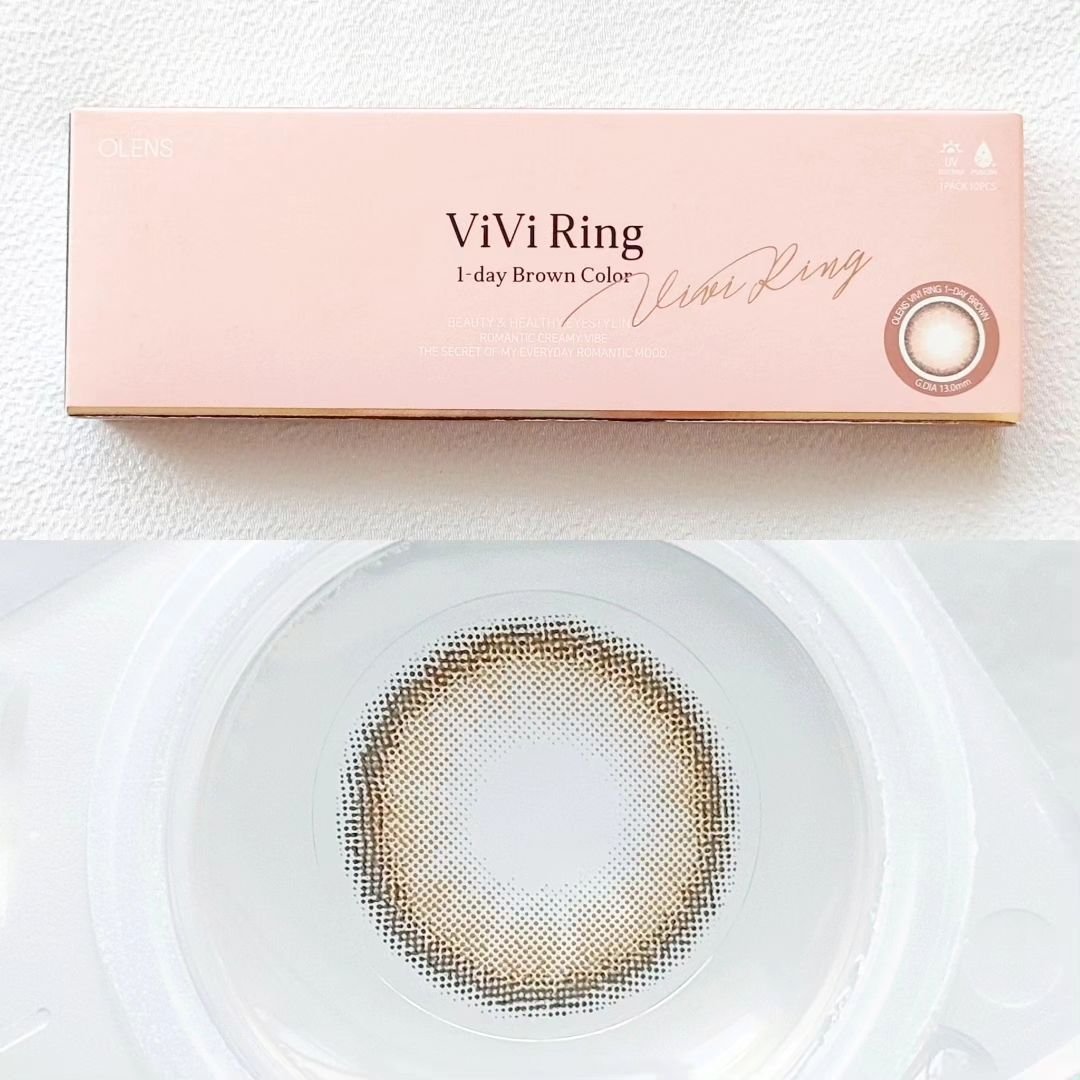 Glowy 1day/OLENS/ワンデー（１DAY）カラコンを使ったクチコミ（2枚目）