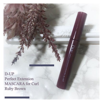 パーフェクトエクステンション マスカラ for カール/D-UP/マスカラを使ったクチコミ(1枚目)