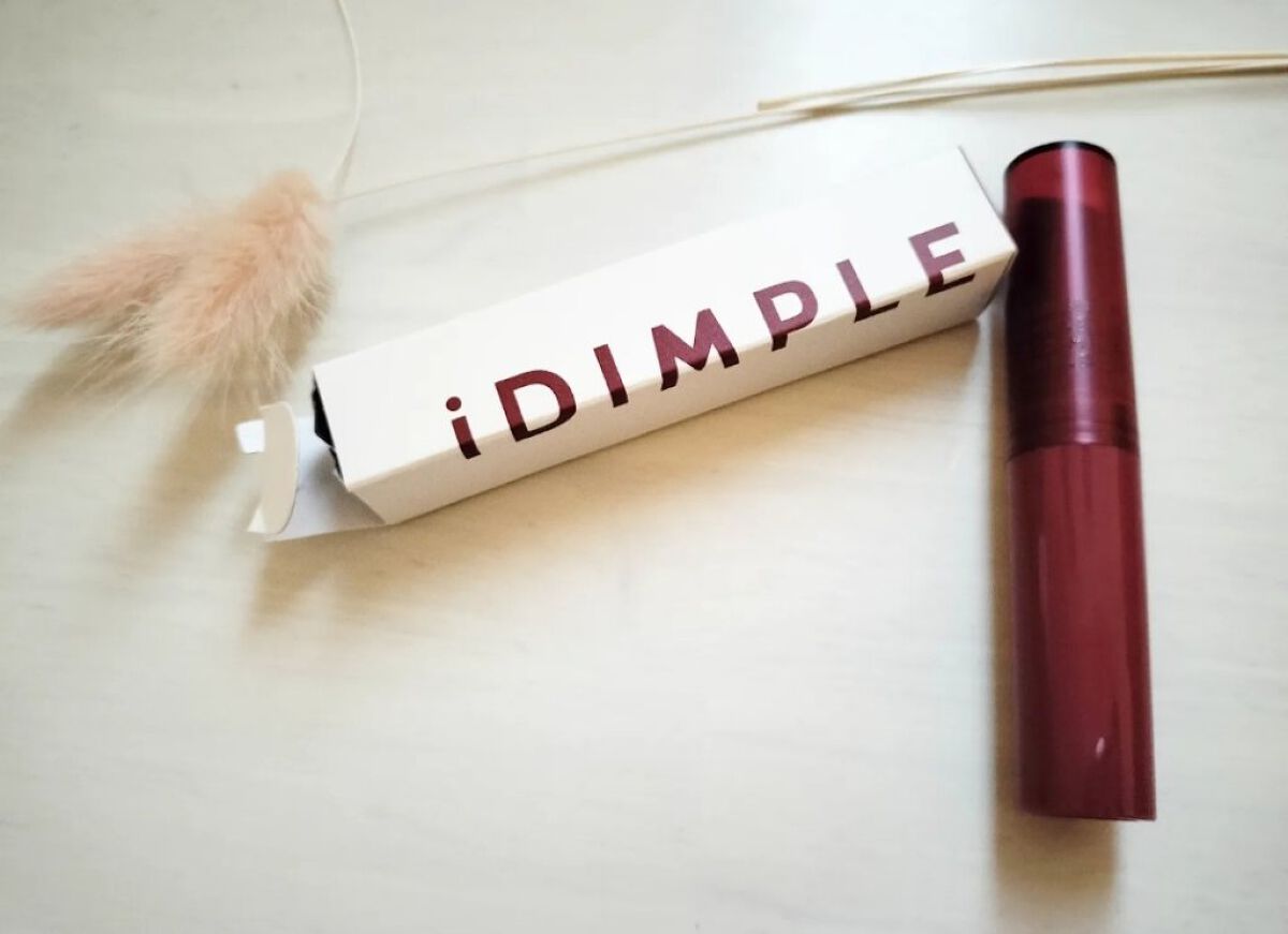 ティントマイスターリップ 03 美肌ブラウン/iDIMPLE/リップティントを使ったクチコミ（2枚目）