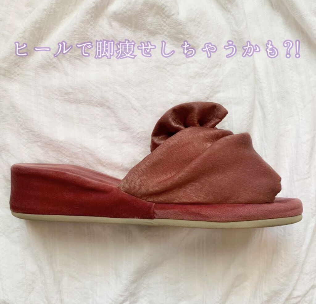 ベロアリボンルームシューズ/ジェラートピケ/その他を使ったクチコミ（3枚目）