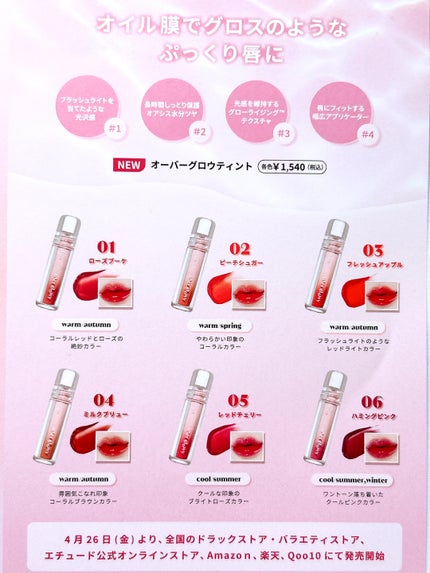 オーバーグロウティント/ETUDE/リップティントを使ったクチコミ(5枚目)