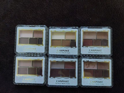 パーフェクトマルチアイズ/キャンメイク/アイシャドウパレットを使ったクチコミ(7枚目)