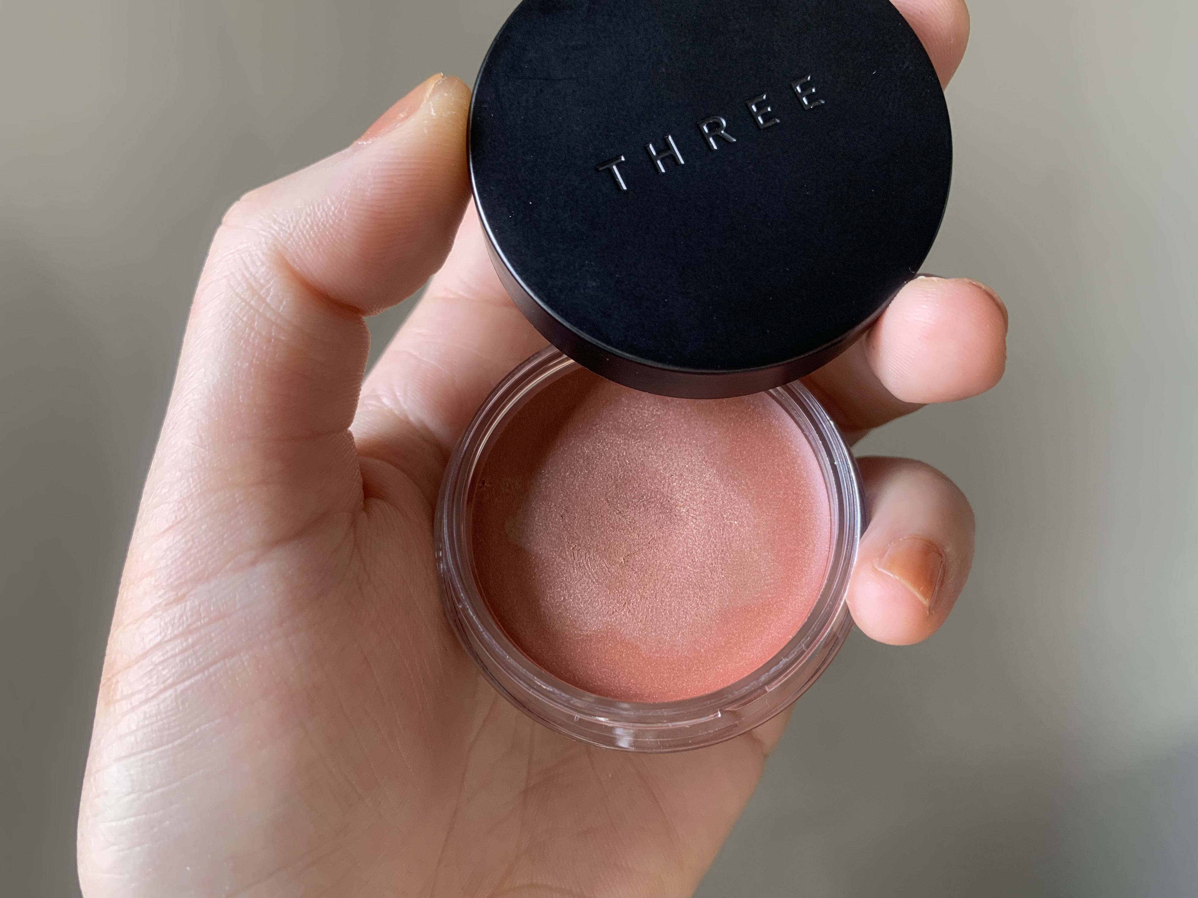 THREE グラムトーンカラーカスタード/THREE/ジェル・クリームチークを使ったクチコミ（1枚目）