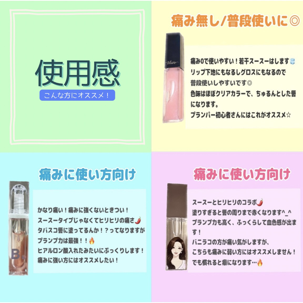 オールマイシングス トゥルービューティ キス リッププランパー/all my things/リッププランパーを使ったクチコミ（3枚目）