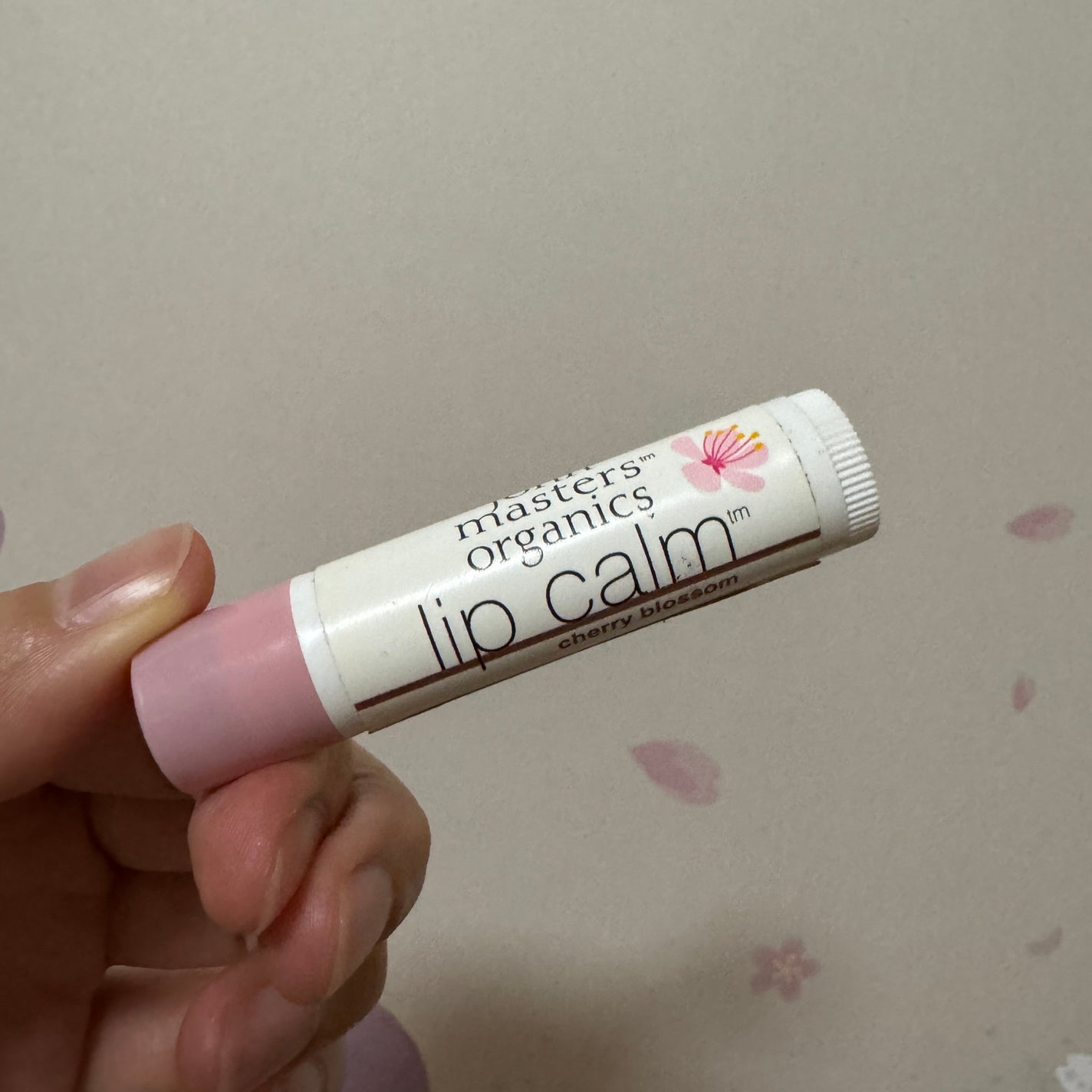 リップカーム チェリーブロッサム/john masters organics/リップクリームを使ったクチコミ(1枚目)