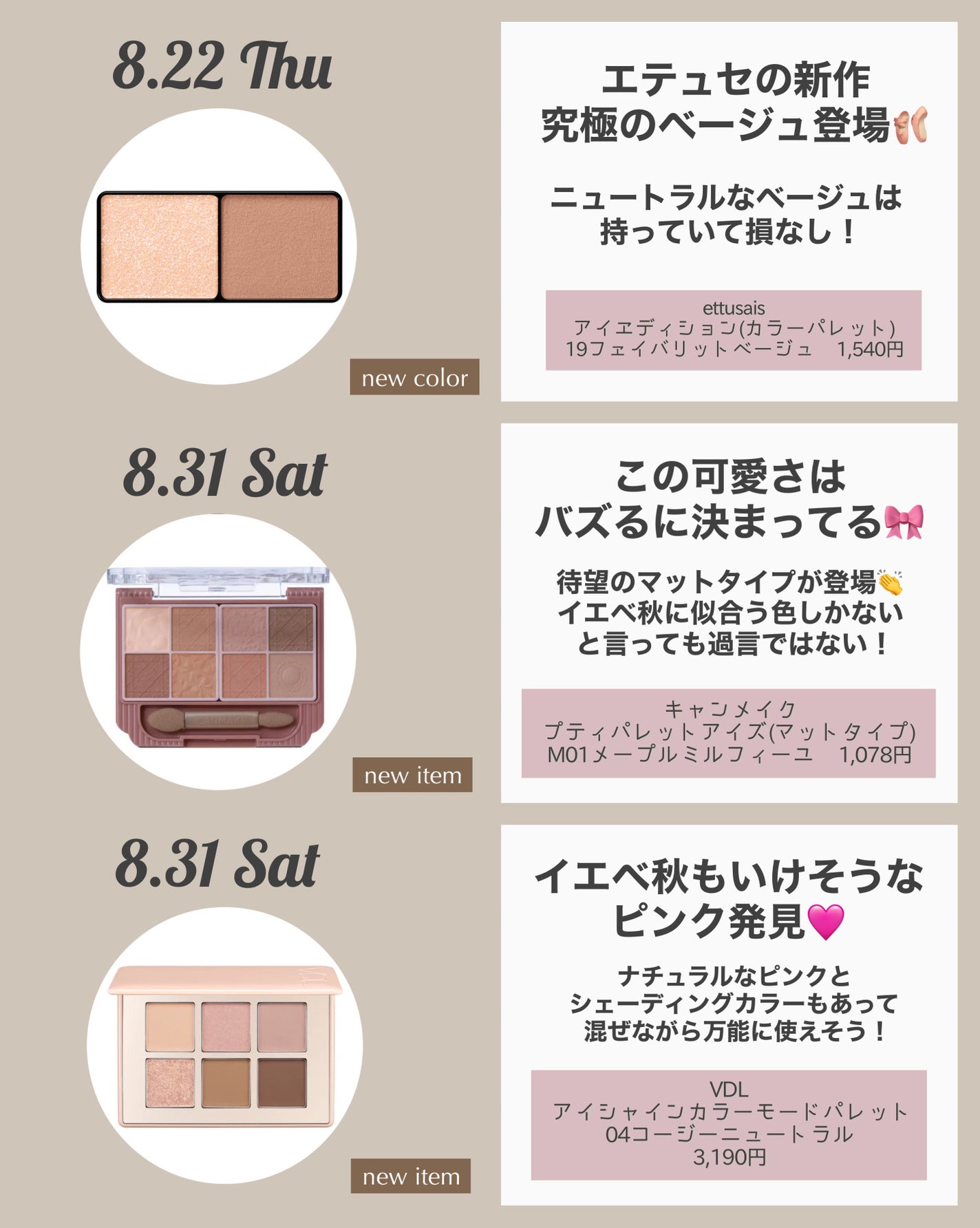 エテュセ アイエディション(カラーパレット)/ettusais/アイシャドウパレットを使ったクチコミ(4枚目)