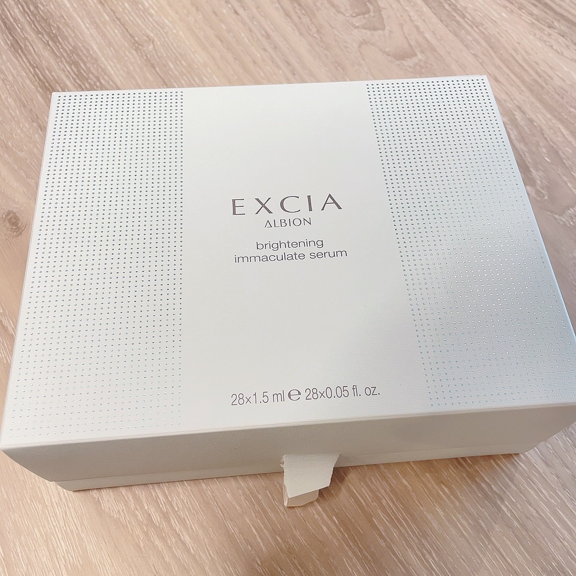 エクシア ブライトニング イマキュレート セラム /ALBION/美容液を使ったクチコミ（2枚目）