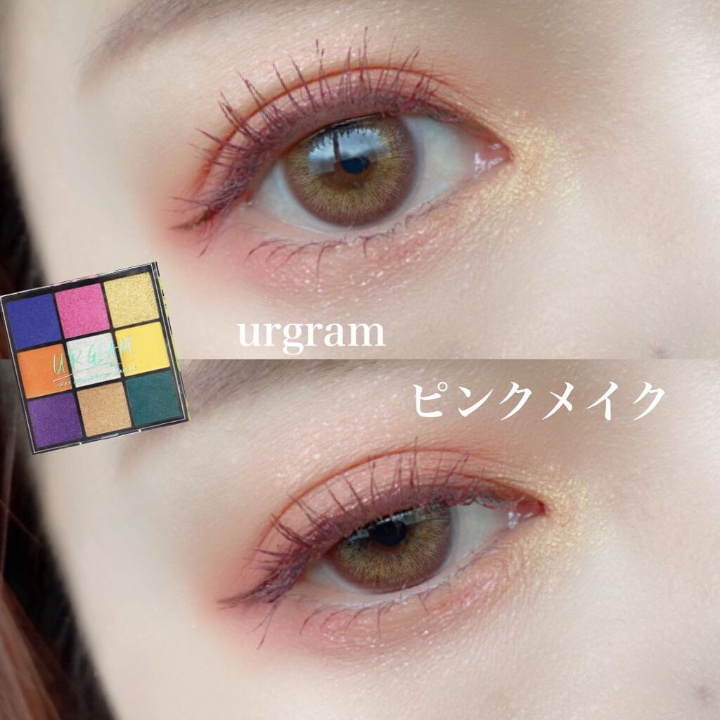 UR GLAM BLOOMING EYE COLOR PALETTE/U R GLAM/アイシャドウパレットを使ったクチコミ(1枚目)