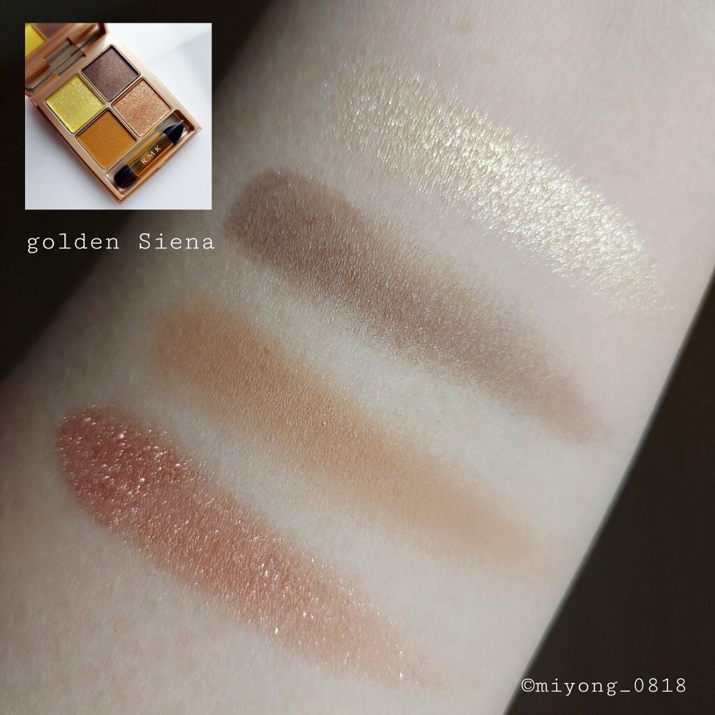 ローズウッドデイドリーム 4アイズ /RMK/アイシャドウパレットを使ったクチコミ(5枚目)