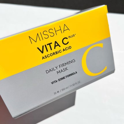 ミシャ ビタシープラス デイリーマスク【日本処方】/MISSHA/シートマスク・パックを使ったクチコミ(2枚目)