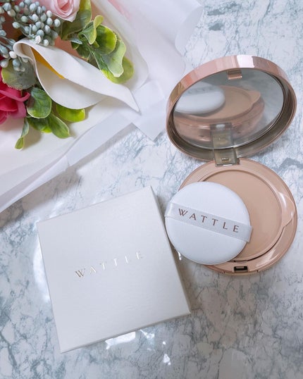 WATTLEクッションファンデーション/WATTLE/クッションファンデーションを使ったクチコミ(2枚目)