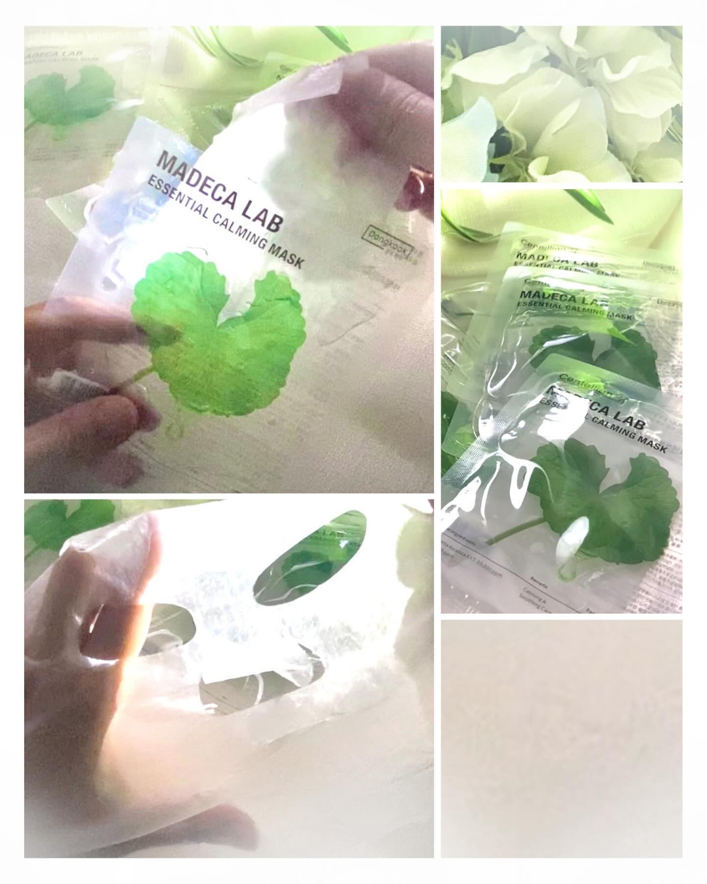 マデカラボ エッセンシャルカーミングマスク/センテリアン24/シートマスク・パックを使ったクチコミ（3枚目）