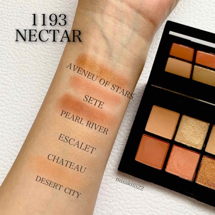 ヴォワヤジュールアイシャドウパレット/NARS/アイシャドウパレットを使ったクチコミ(3枚目)