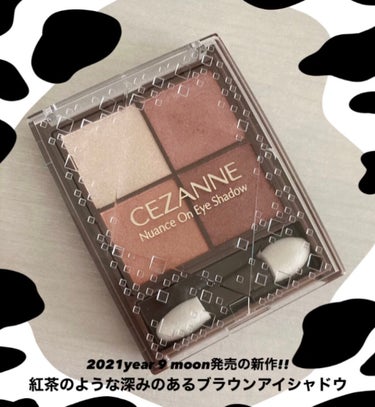 ニュアンスオンアイシャドウ/CEZANNE/アイシャドウパレットを使ったクチコミ（1枚目）