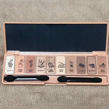 プレイカラー アイシャドウ/ETUDE/アイシャドウパレットを使ったクチコミ(2枚目)